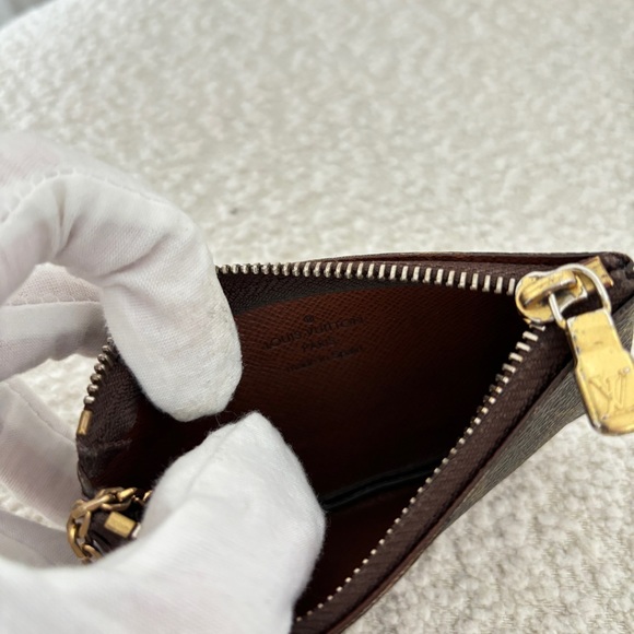 Louis Vuitton Monogram Pochette Cles Wallet Coin Purse - Picture 2 of 5